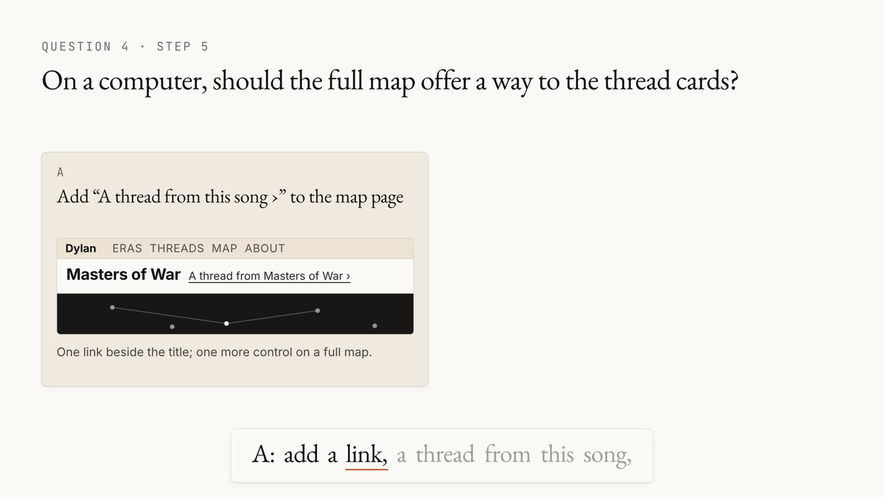 A scene from the Walkthrough · The site on a computer