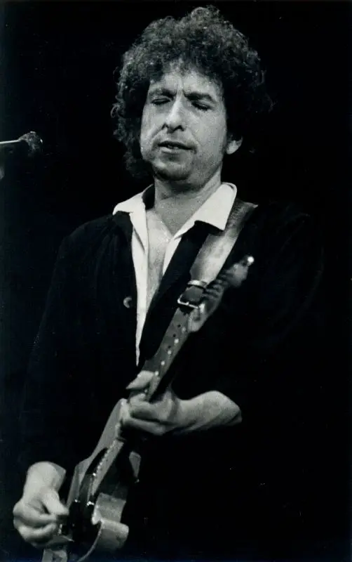 On stage at the Mini Estadi, Barcelona, 1984