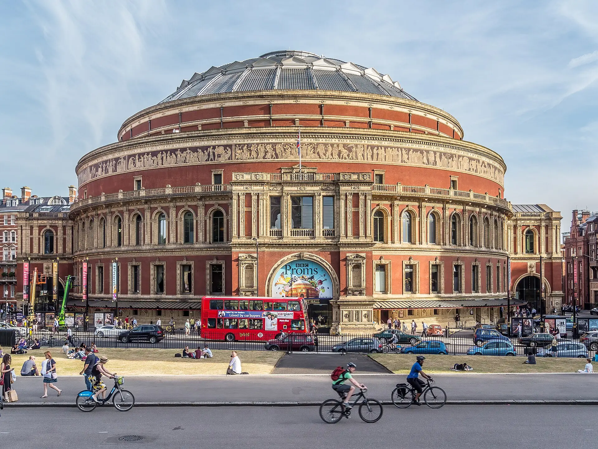 The Royal Albert Hall, London, where the 1965 tour filmed for Dont Look Back ended (photo 2016)