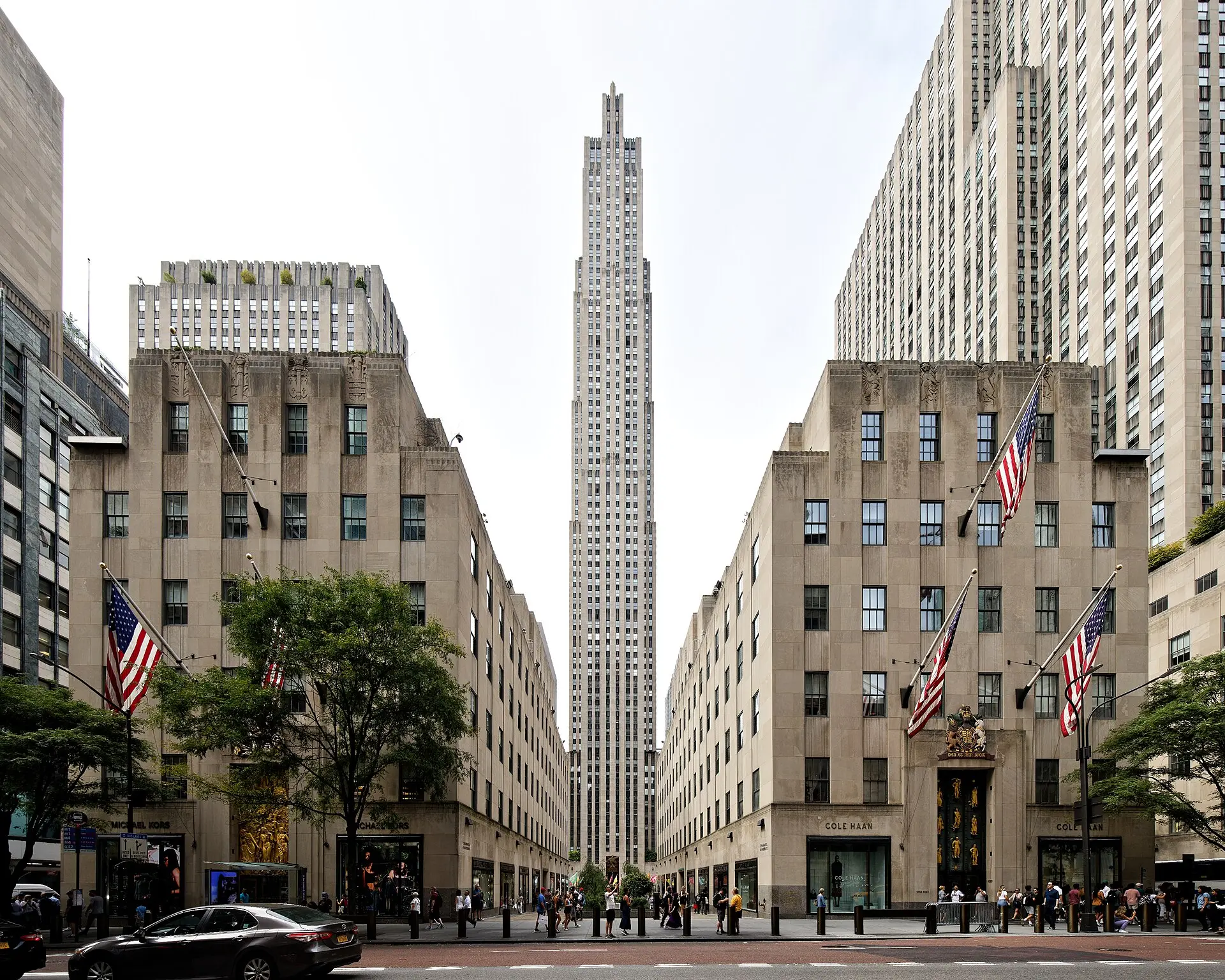 30 Rockefeller Plaza, New York, home of Saturday Night Live's Studio 8H (photo 2024)