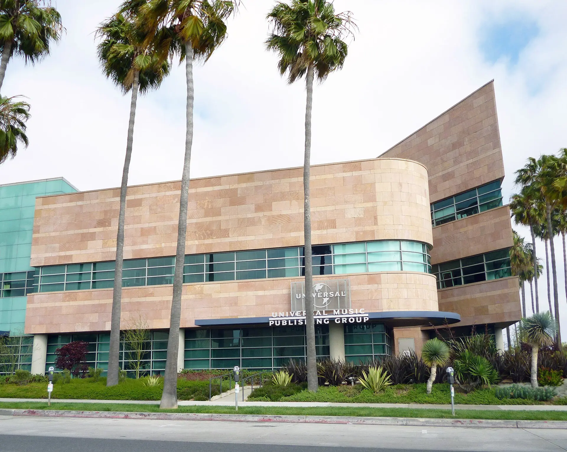 Universal Music Publishing Group's offices in Santa Monica; the company bought his song catalogue in December 2020 (photo 2012)