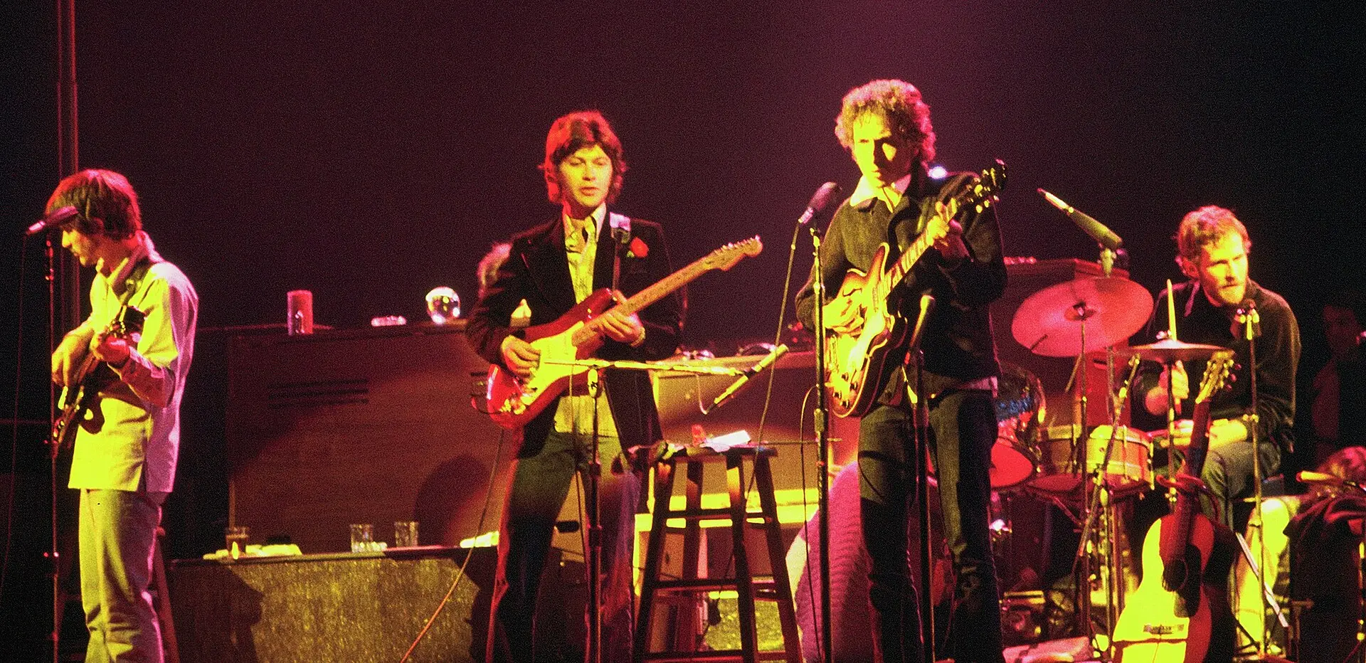 With The Band on the 1974 comeback tour, Chicago